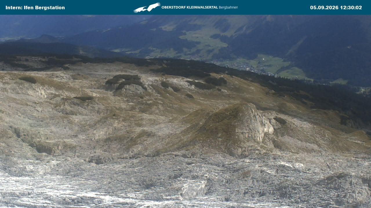 Archived image Webcam Top Station Hahnenköpfle - Ifenbergbahn