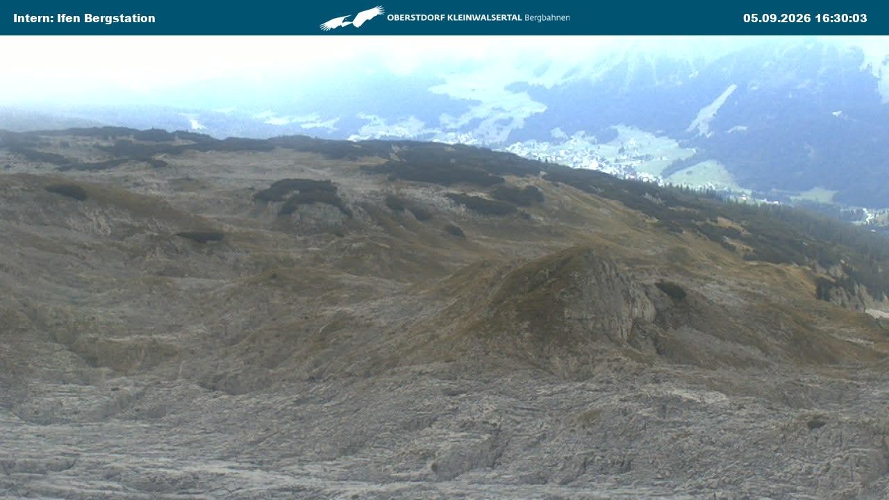 Archived image Webcam Top Station Hahnenköpfle - Ifenbergbahn