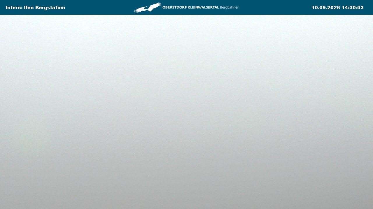 Archiv Foto Webcam Kleinwalsertal Ifenbergbahn - Station Hahnenköpfle