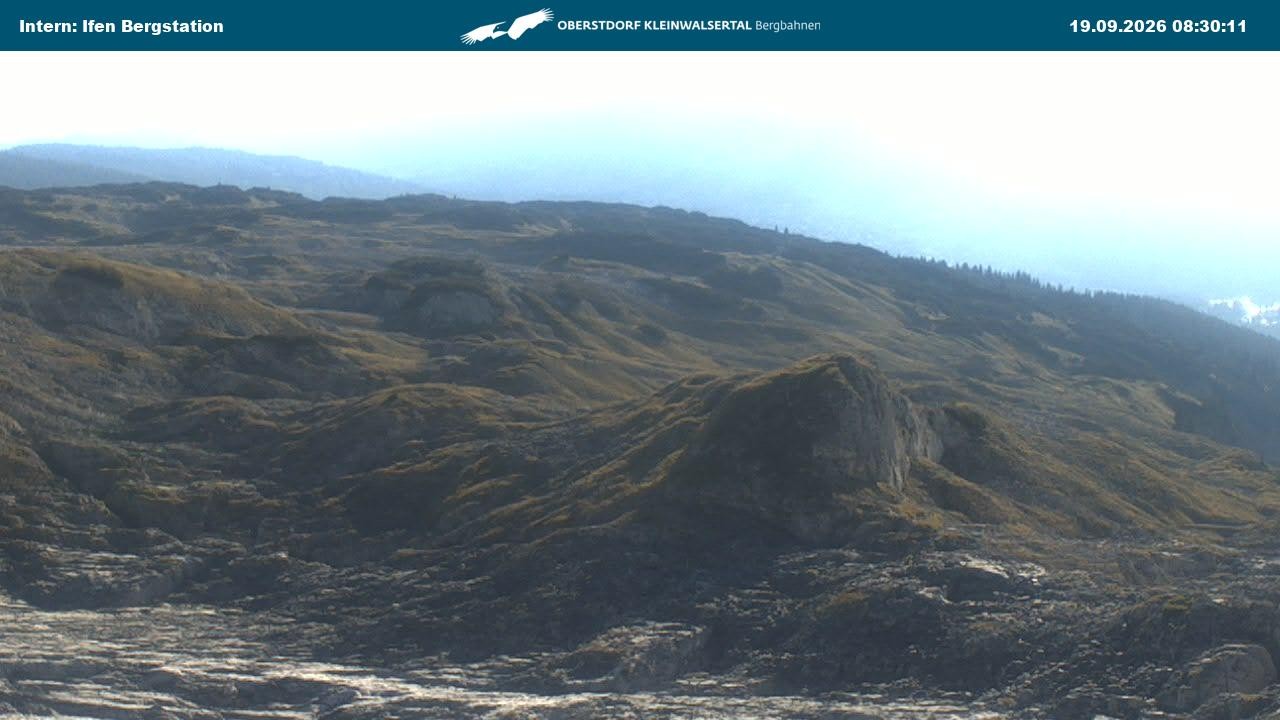 Archived image Webcam Top Station Hahnenköpfle - Ifenbergbahn