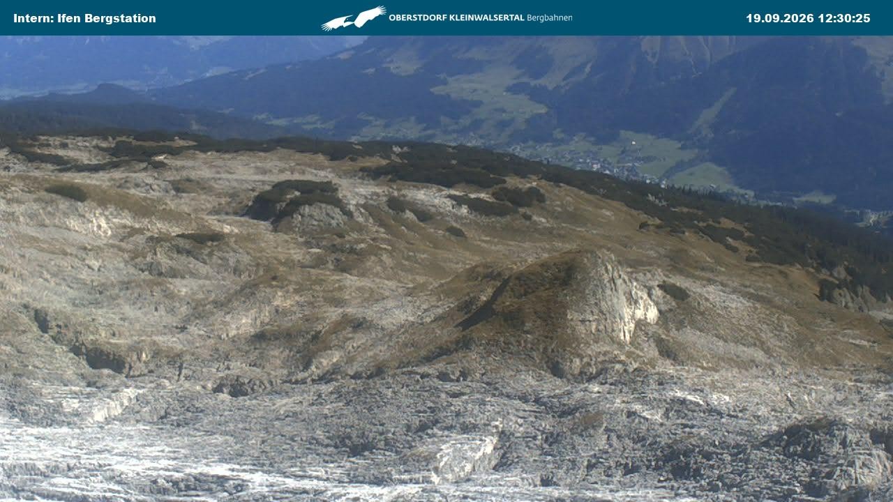 Archived image Webcam Top Station Hahnenköpfle - Ifenbergbahn