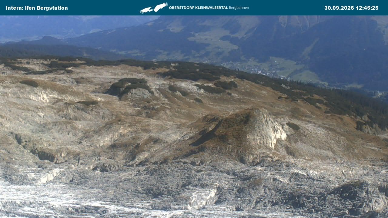 Archived image Webcam Top Station Hahnenköpfle - Ifenbergbahn