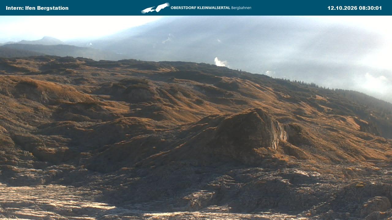 Archived image Webcam Top Station Hahnenköpfle - Ifenbergbahn