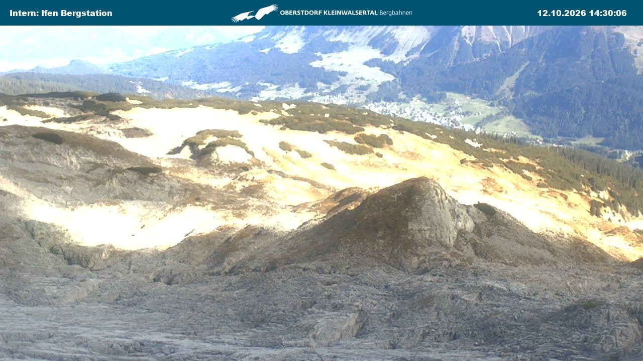 Archived image Webcam Top Station Hahnenköpfle - Ifenbergbahn