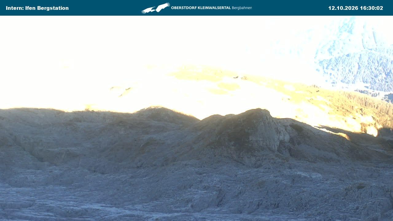 Archived image Webcam Top Station Hahnenköpfle - Ifenbergbahn