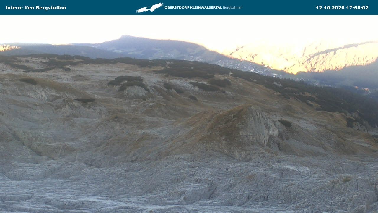 Archived image Webcam Top Station Hahnenköpfle - Ifenbergbahn