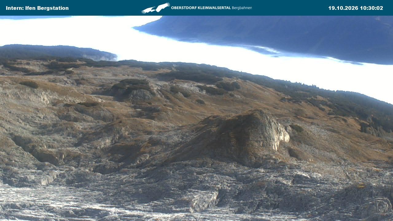 Archived image Webcam Top Station Hahnenköpfle - Ifenbergbahn
