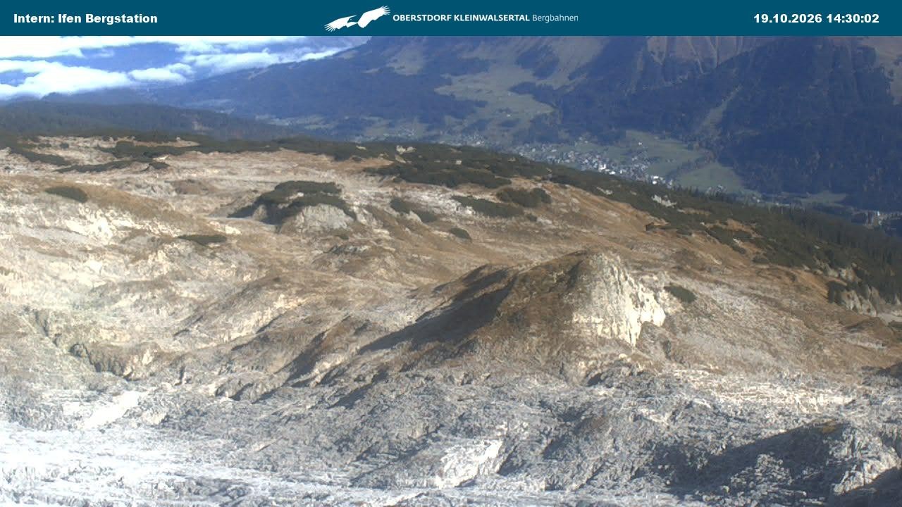 Archived image Webcam Top Station Hahnenköpfle - Ifenbergbahn
