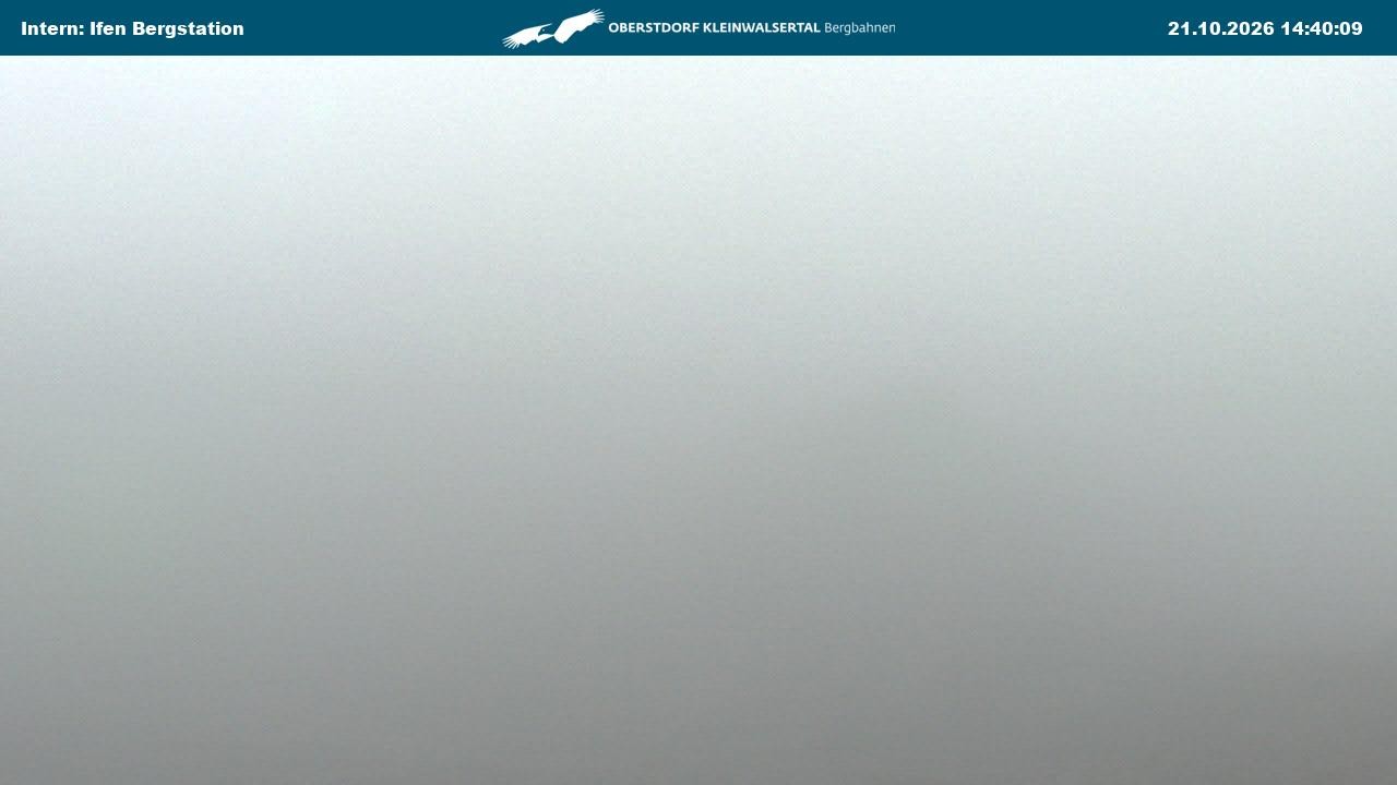 Archived image Webcam Top Station Hahnenköpfle - Ifenbergbahn