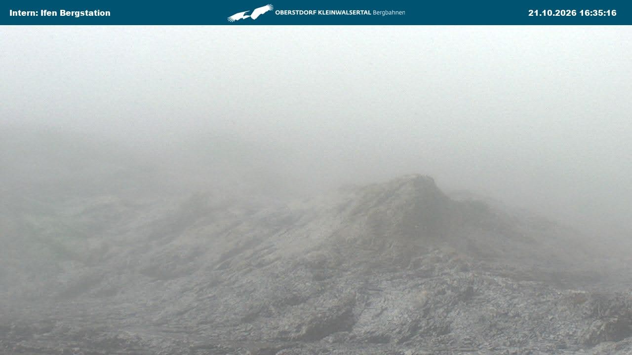 Archived image Webcam Top Station Hahnenköpfle - Ifenbergbahn