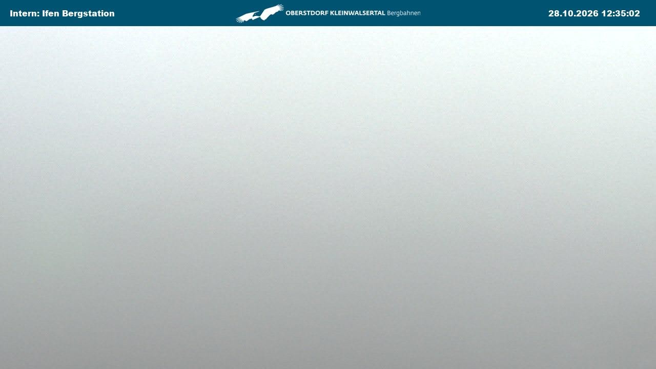 Archiv Foto Webcam Kleinwalsertal Ifenbergbahn - Station Hahnenköpfle