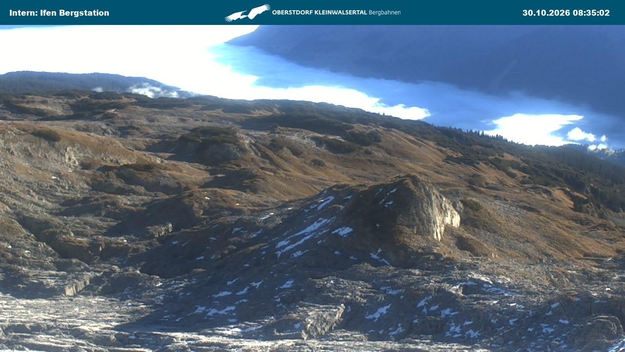 Archived image Webcam Top Station Hahnenköpfle - Ifenbergbahn
