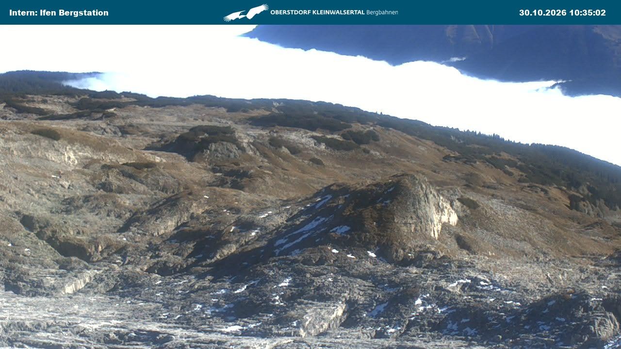 Archived image Webcam Top Station Hahnenköpfle - Ifenbergbahn