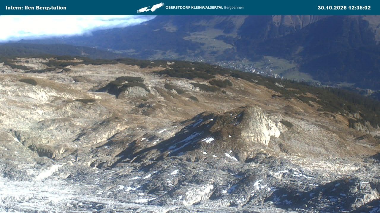 Archived image Webcam Top Station Hahnenköpfle - Ifenbergbahn