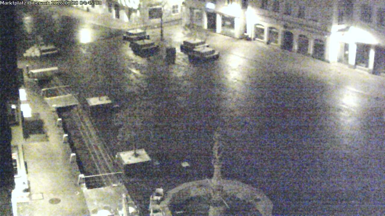 Archived image Webcam Biberach an der Riß - Town Square