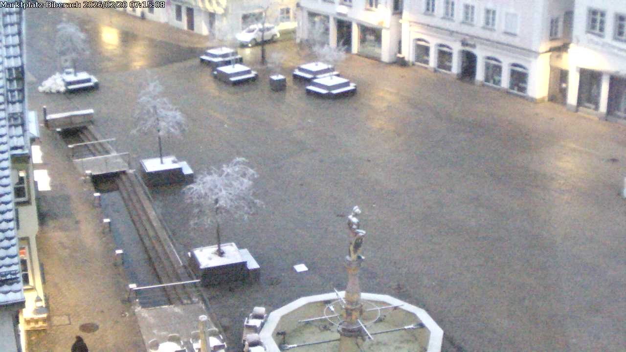 Archived image Webcam Biberach an der Riß - Town Square