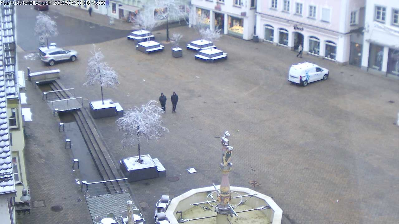 Archived image Webcam Biberach an der Riß - Town Square