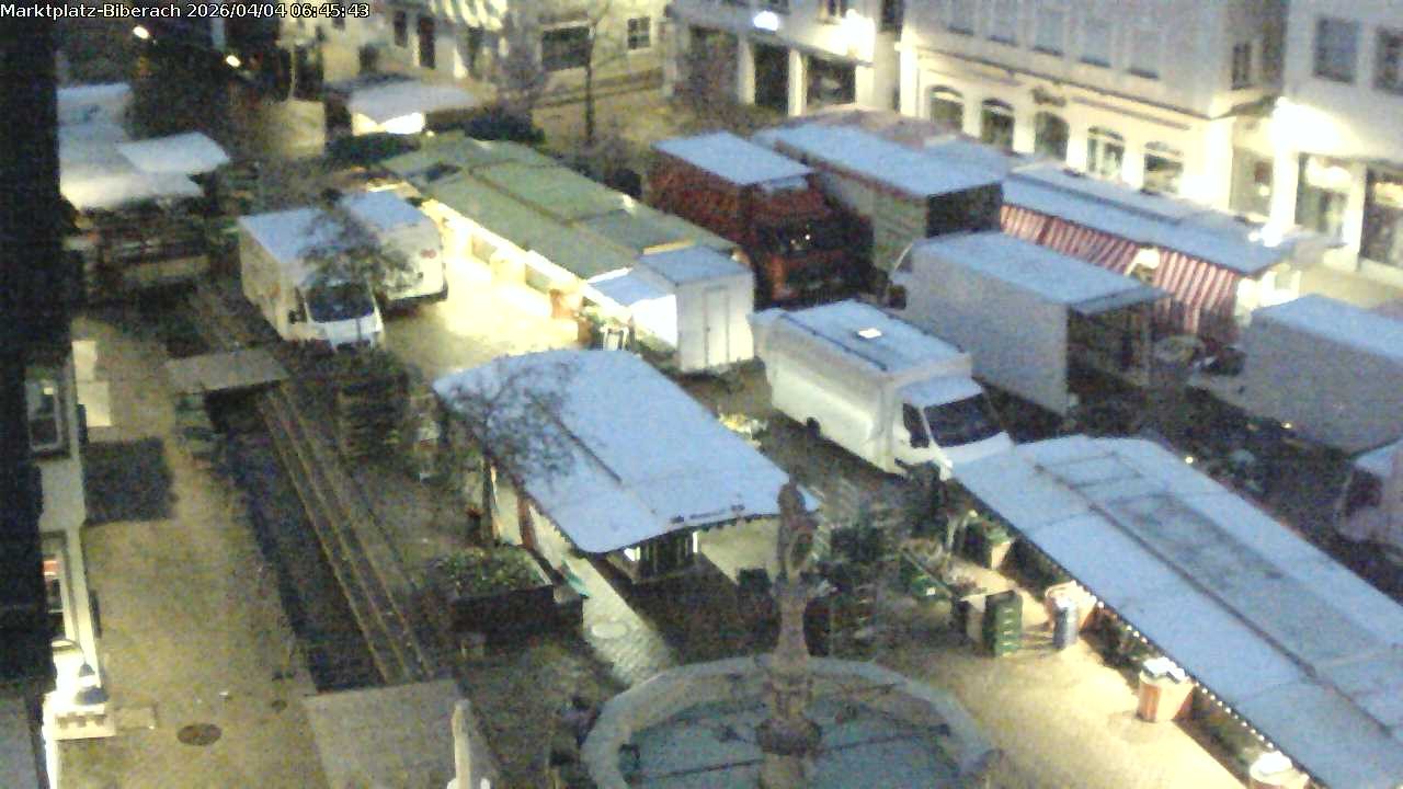 Archived image Webcam Biberach an der Riß - Town Square
