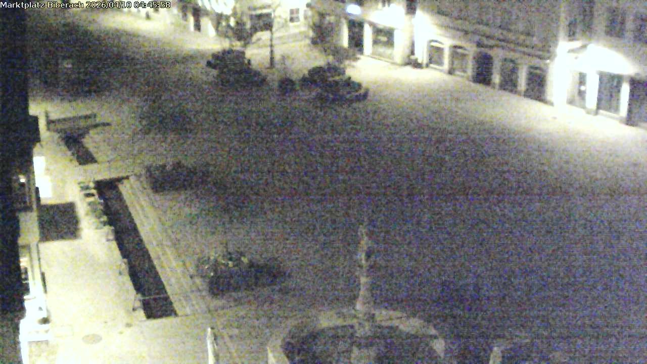Archiv Foto Webcam Marktplatz Biberach an der Riß