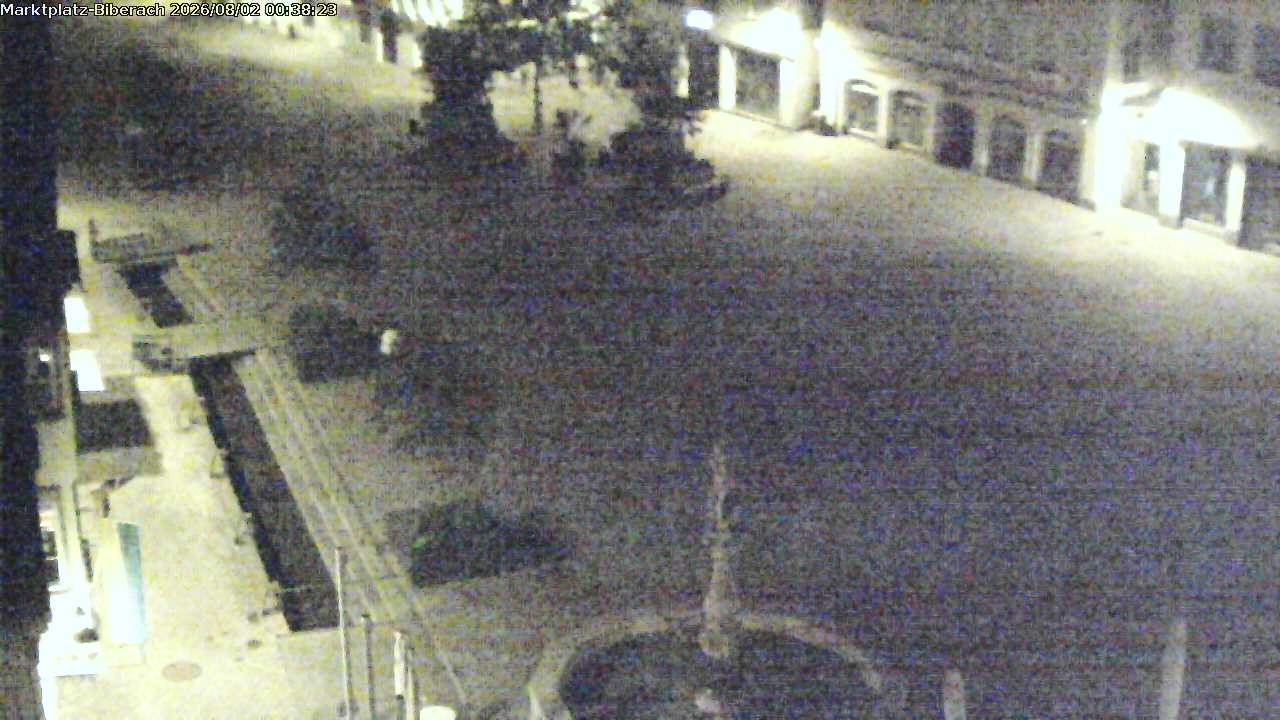 Archived image Webcam Biberach an der Riß - Town Square