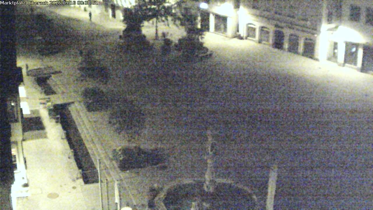 Archived image Webcam Biberach an der Riß - Town Square