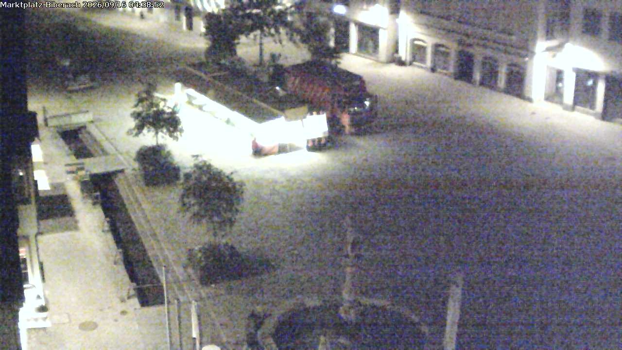 Archived image Webcam Biberach an der Riß - Town Square