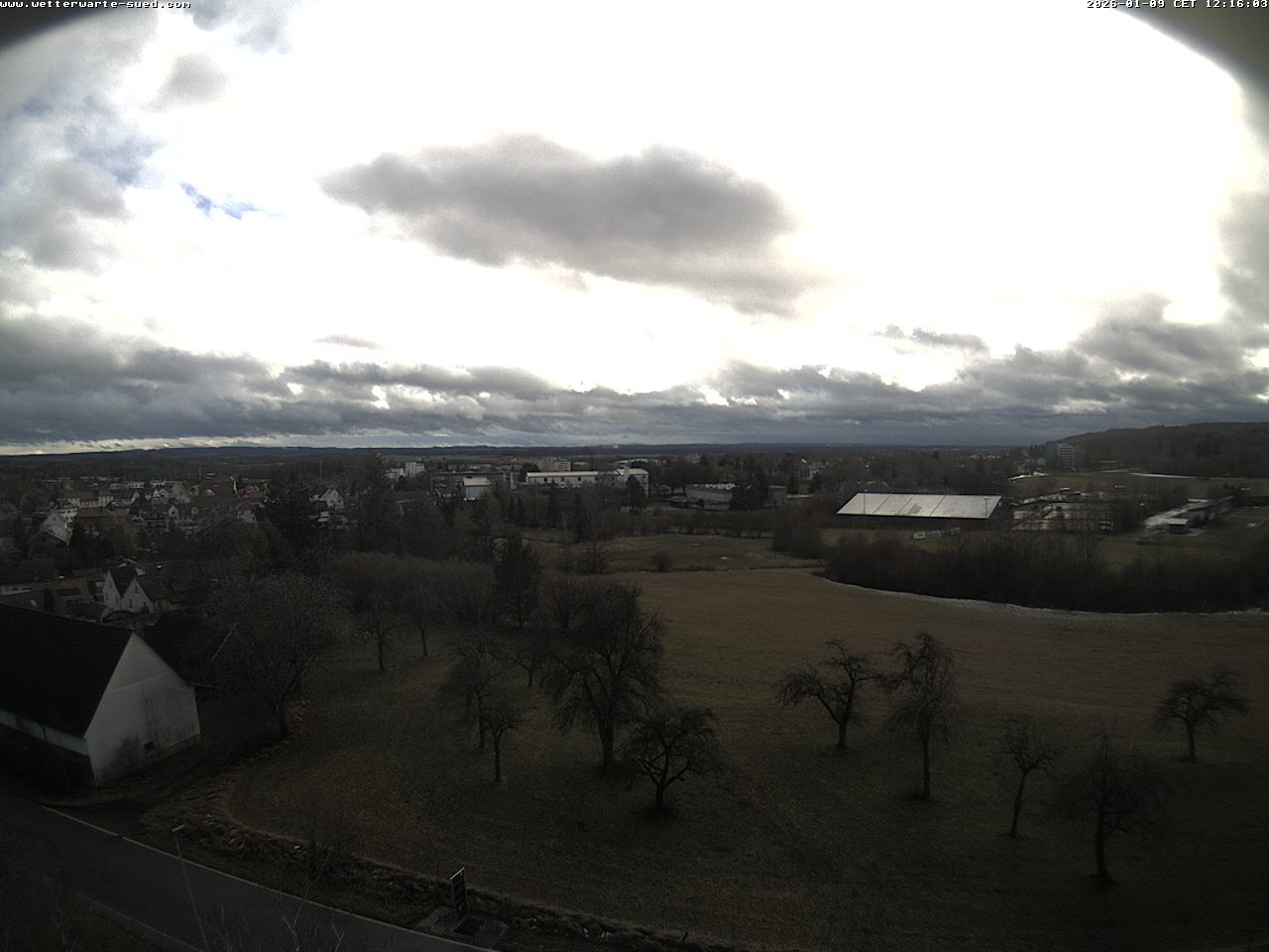 Archiv Foto Webcam Bad Schussenried (Alpenblick)