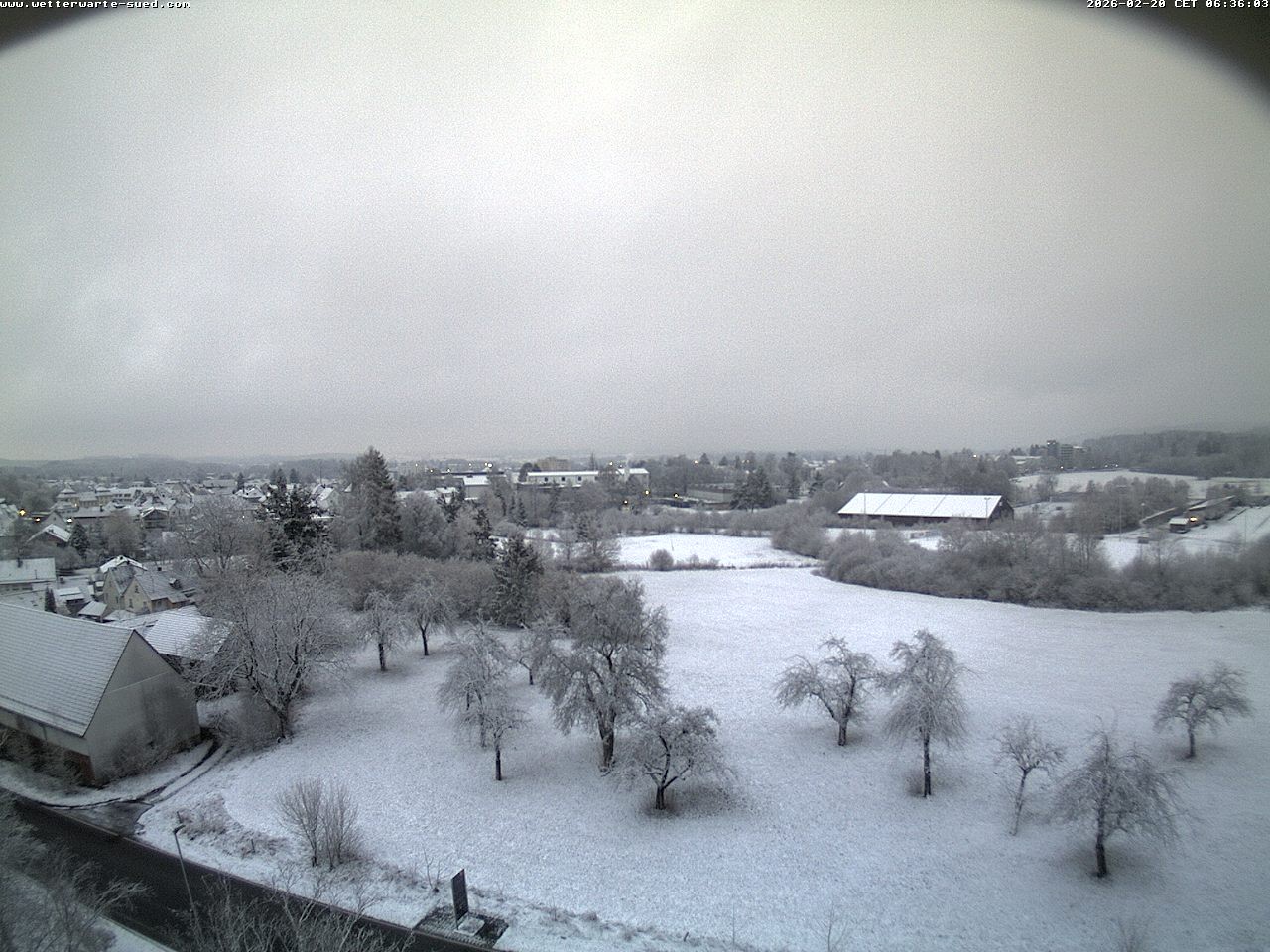 Archiv Foto Webcam Bad Schussenried (Alpenblick)
