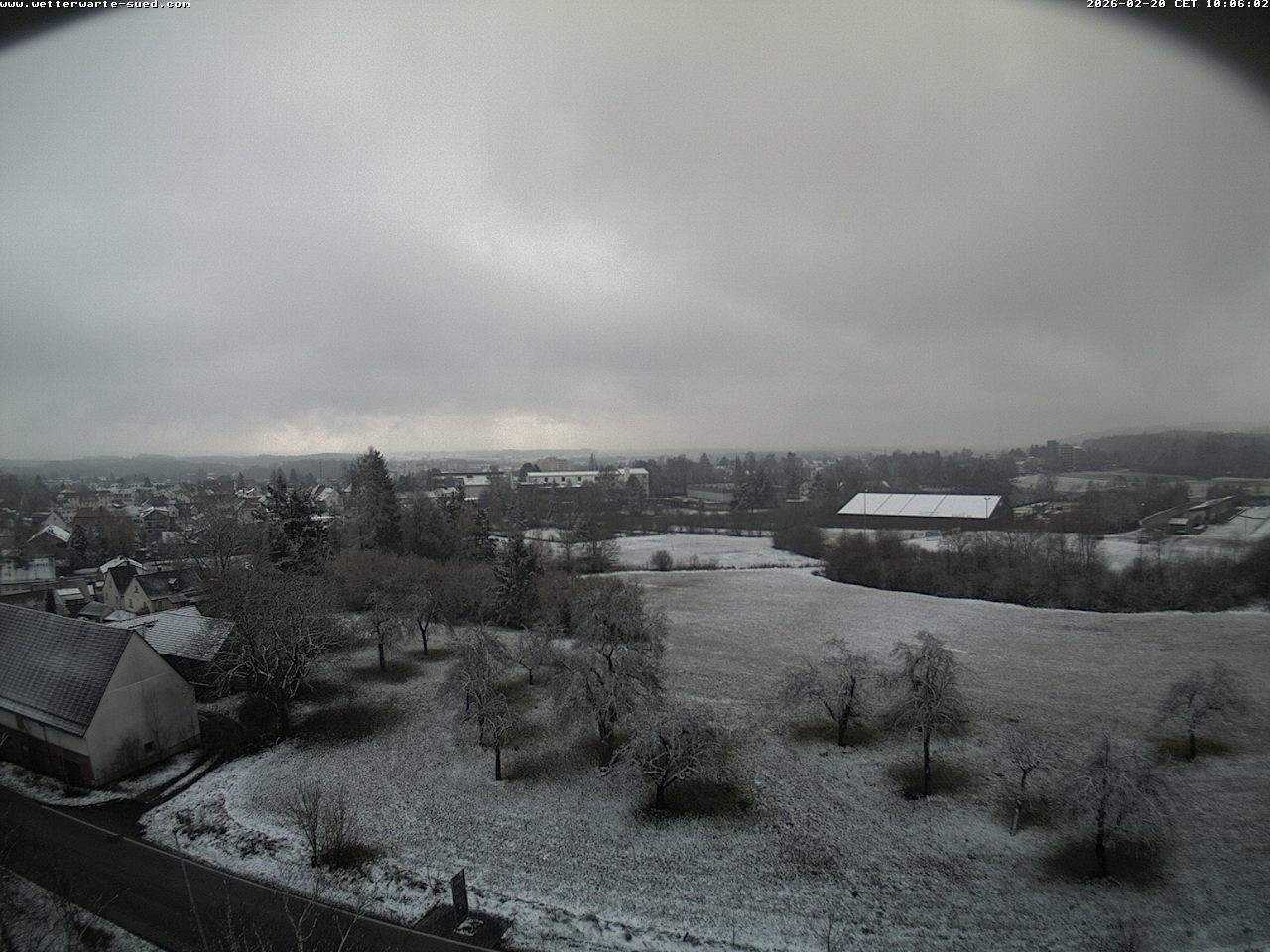 Archiv Foto Webcam Bad Schussenried (Alpenblick)