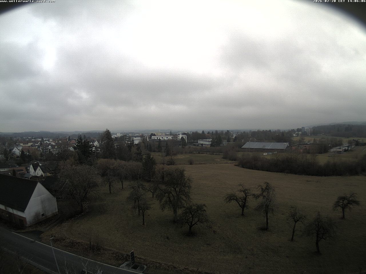 Archiv Foto Webcam Bad Schussenried (Alpenblick)