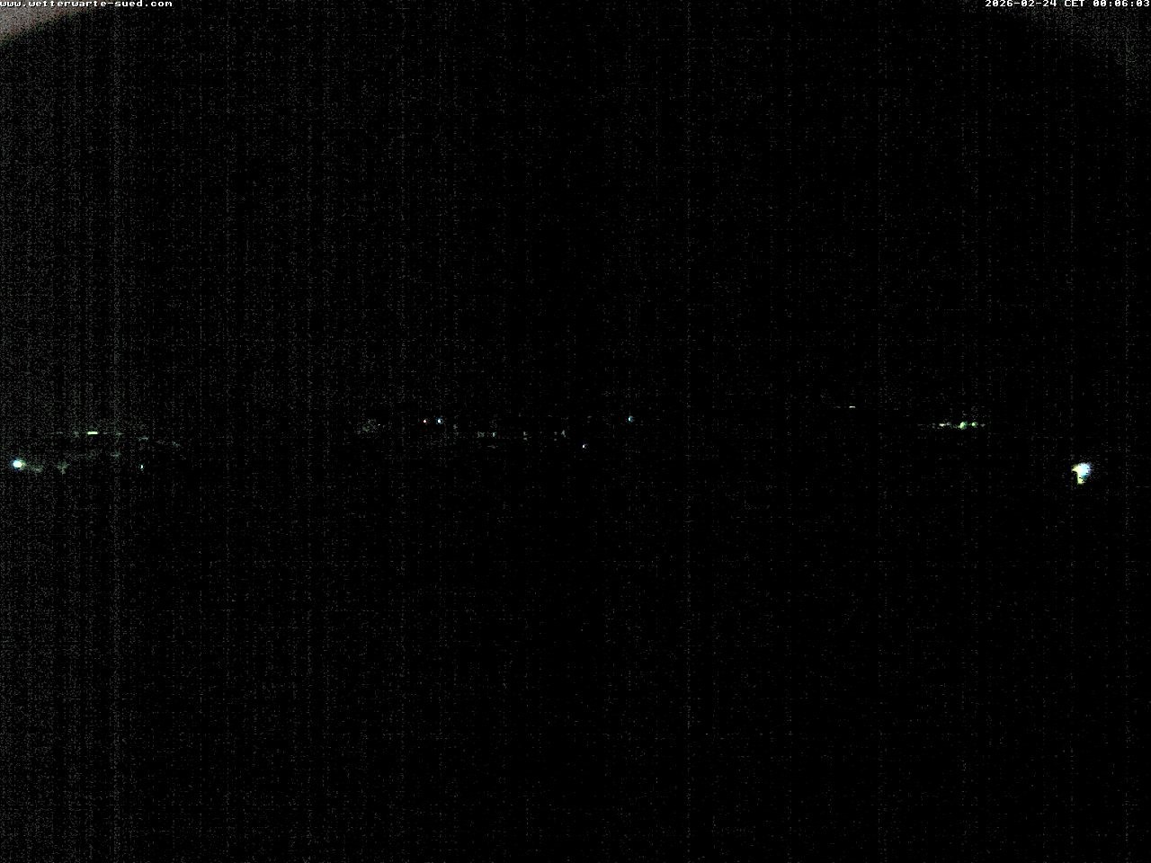 Archived image Webcam Bad Schussenried - View to the Alps