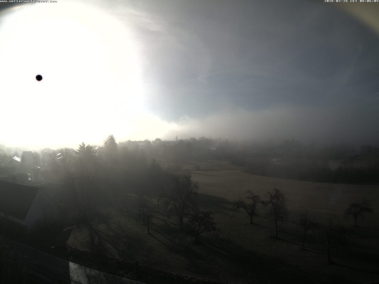 Archiv Foto Webcam Bad Schussenried (Alpenblick)