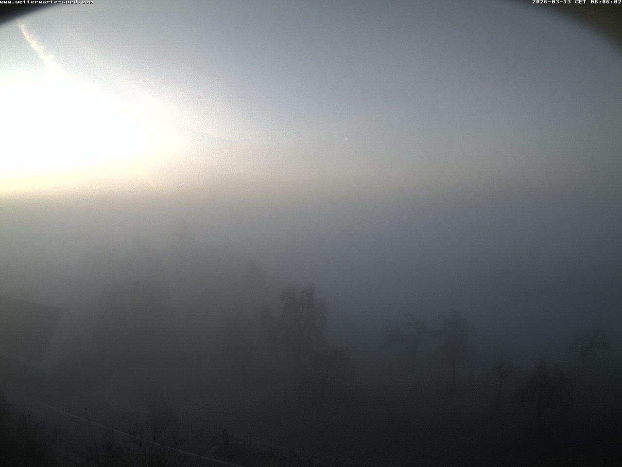 Archiv Foto Webcam Bad Schussenried (Alpenblick)