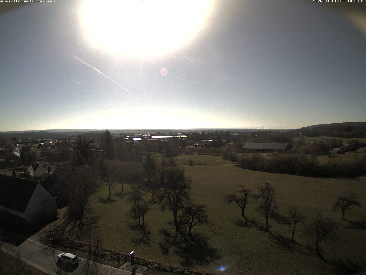 Archiv Foto Webcam Bad Schussenried (Alpenblick)