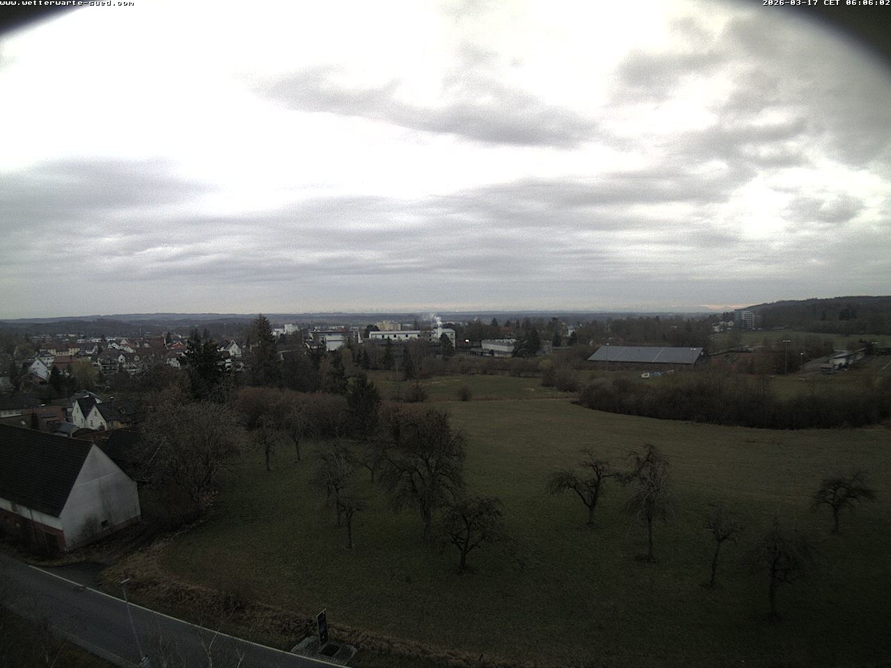 Archiv Foto Webcam Bad Schussenried (Alpenblick)