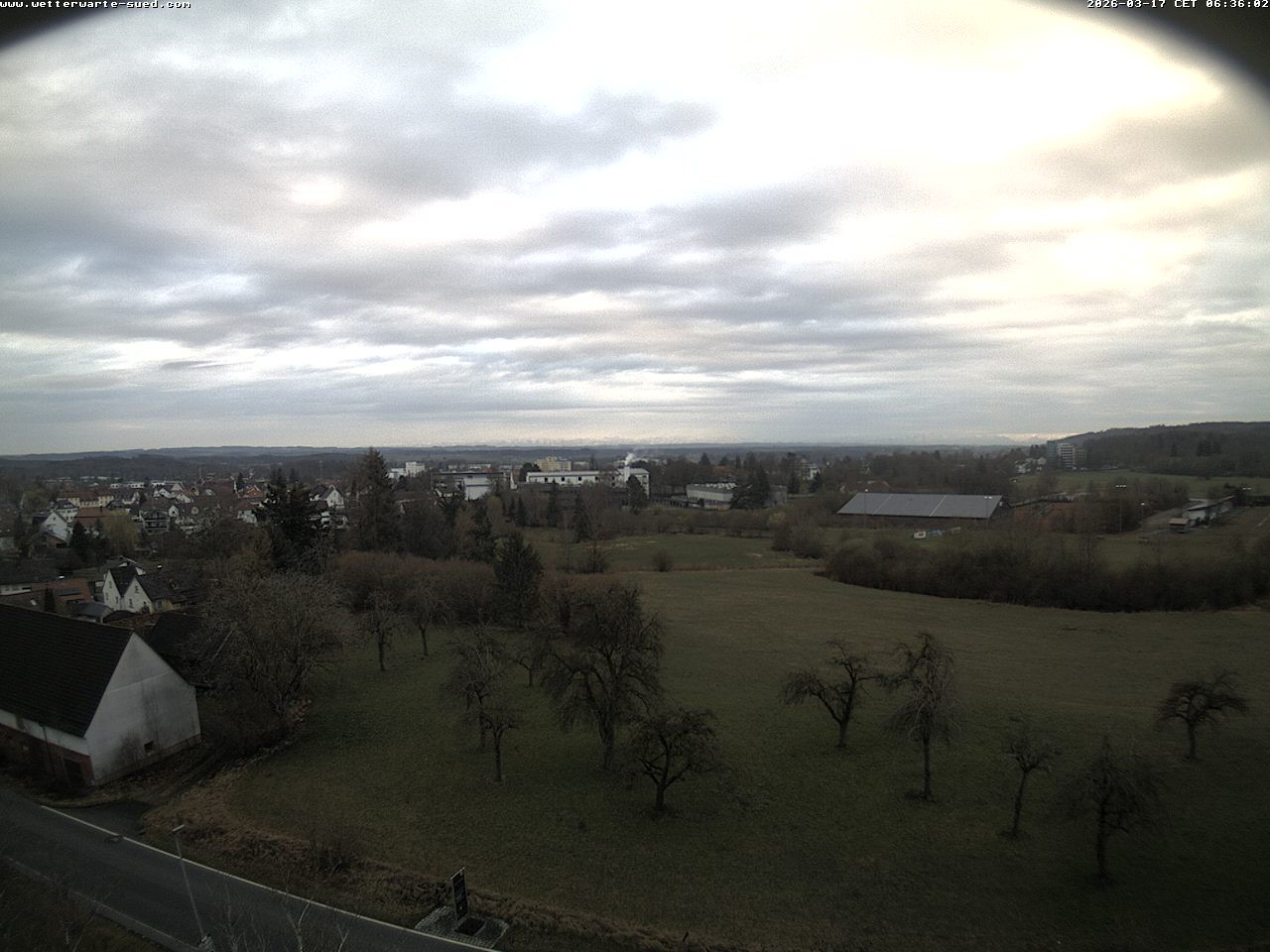 Archiv Foto Webcam Bad Schussenried (Alpenblick)