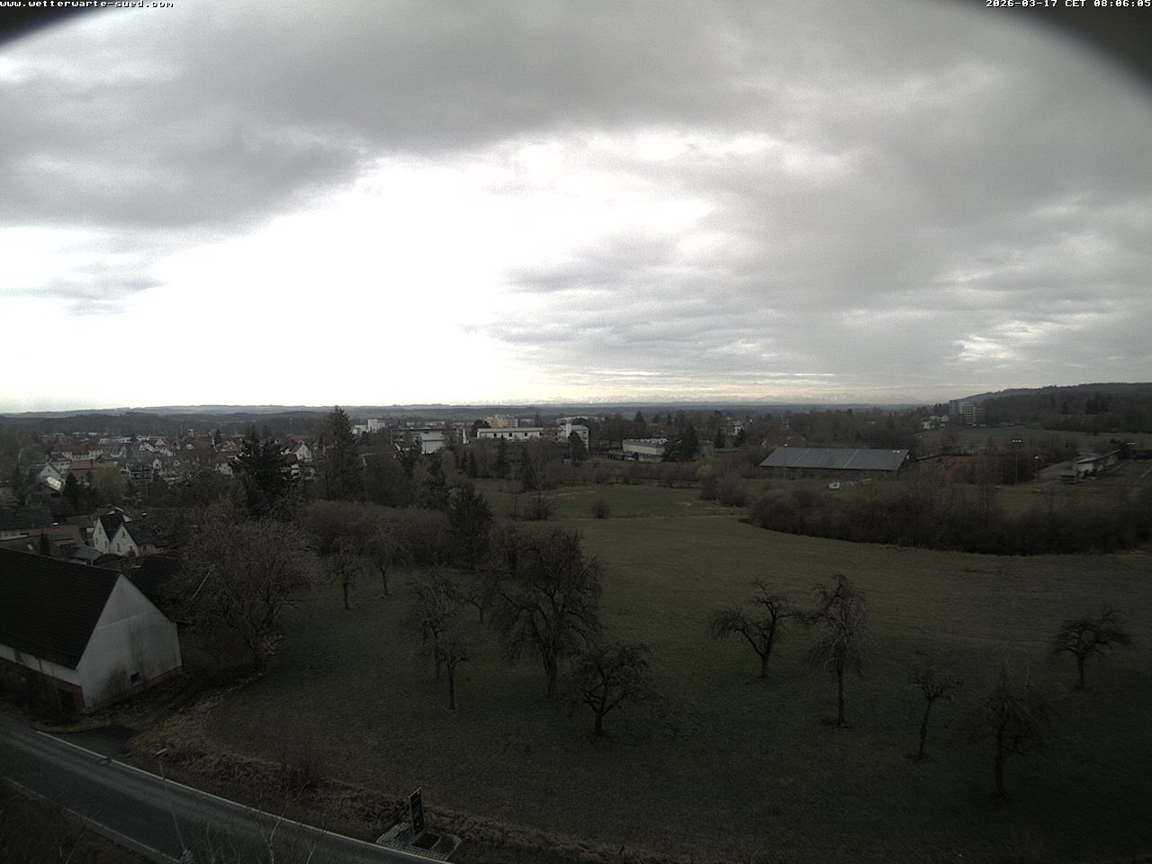 Archiv Foto Webcam Bad Schussenried (Alpenblick)