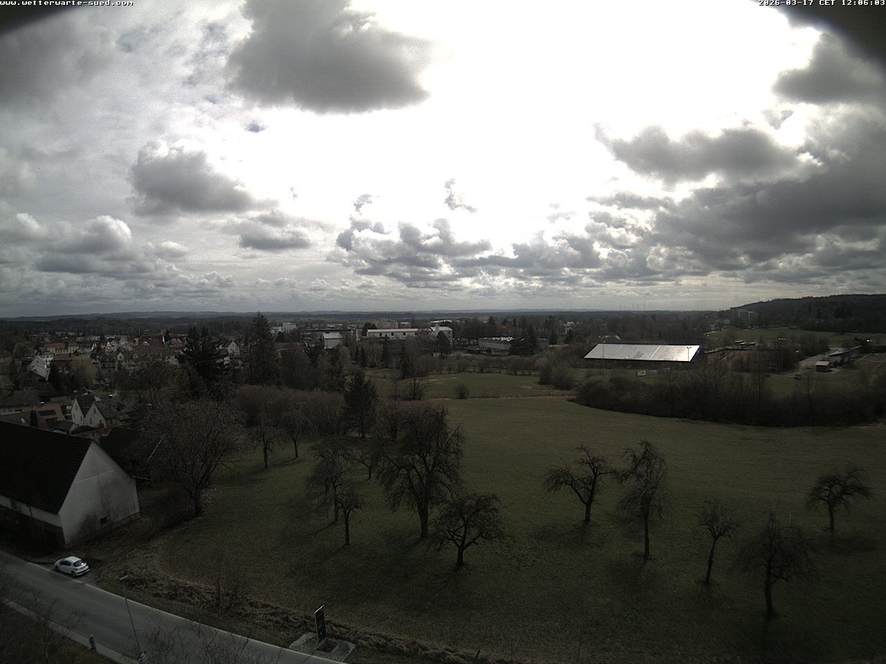 Archiv Foto Webcam Bad Schussenried (Alpenblick)