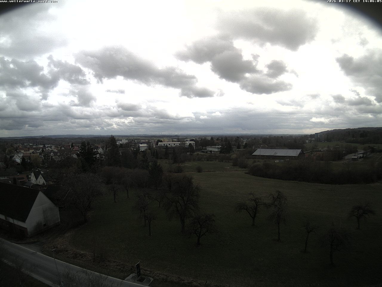 Archiv Foto Webcam Bad Schussenried (Alpenblick)