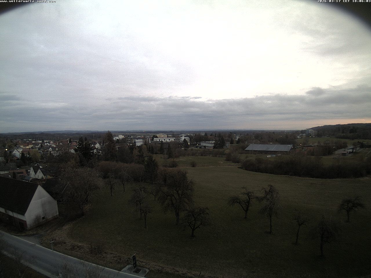 Archiv Foto Webcam Bad Schussenried (Alpenblick)