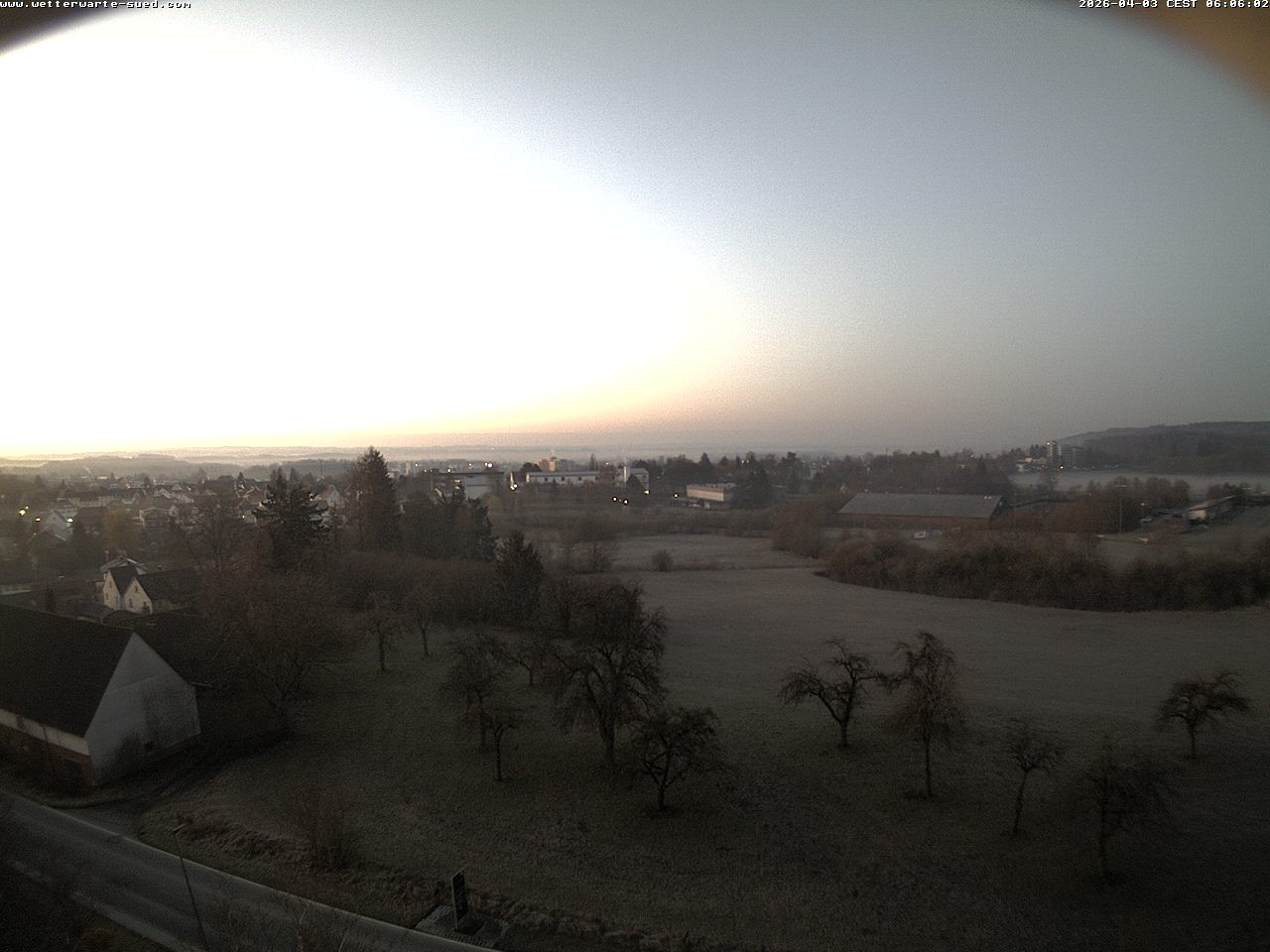 Archiv Foto Webcam Bad Schussenried (Alpenblick)