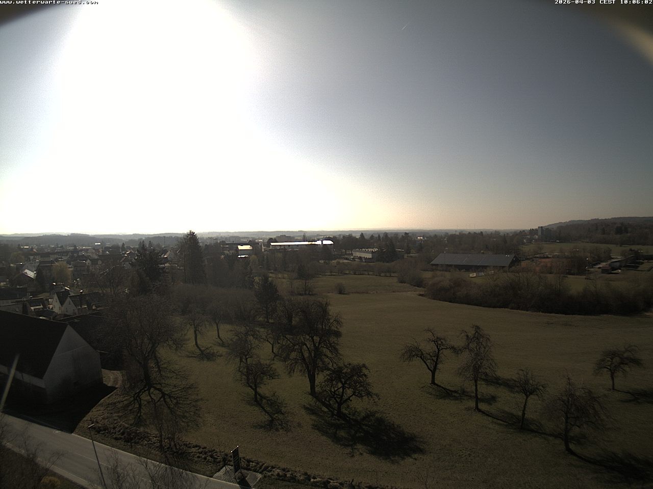 Archiv Foto Webcam Bad Schussenried (Alpenblick)