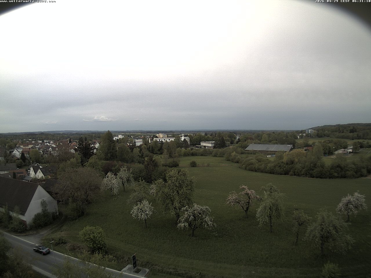 Archiv Foto Webcam Bad Schussenried (Alpenblick)