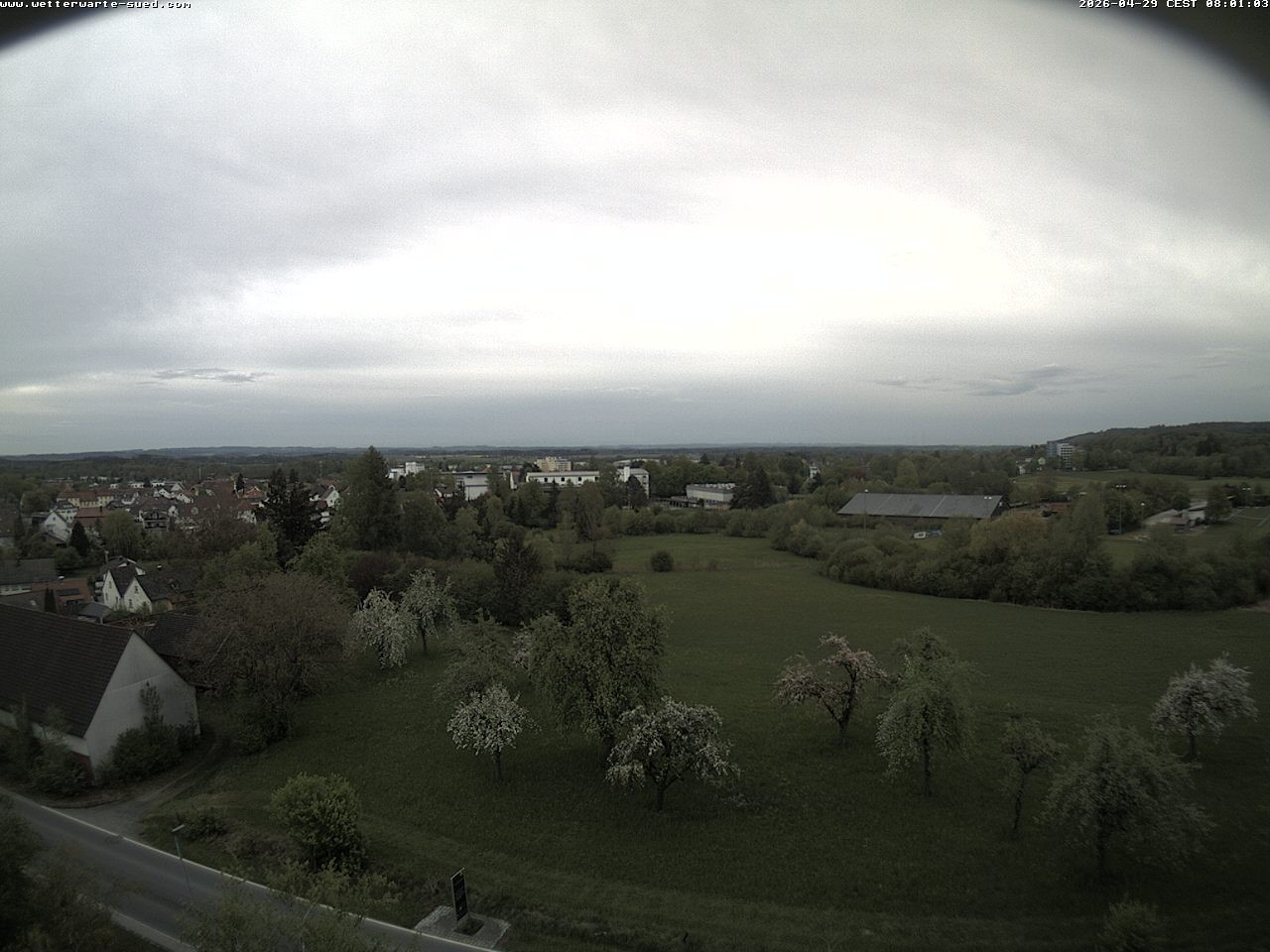 Archiv Foto Webcam Bad Schussenried (Alpenblick)