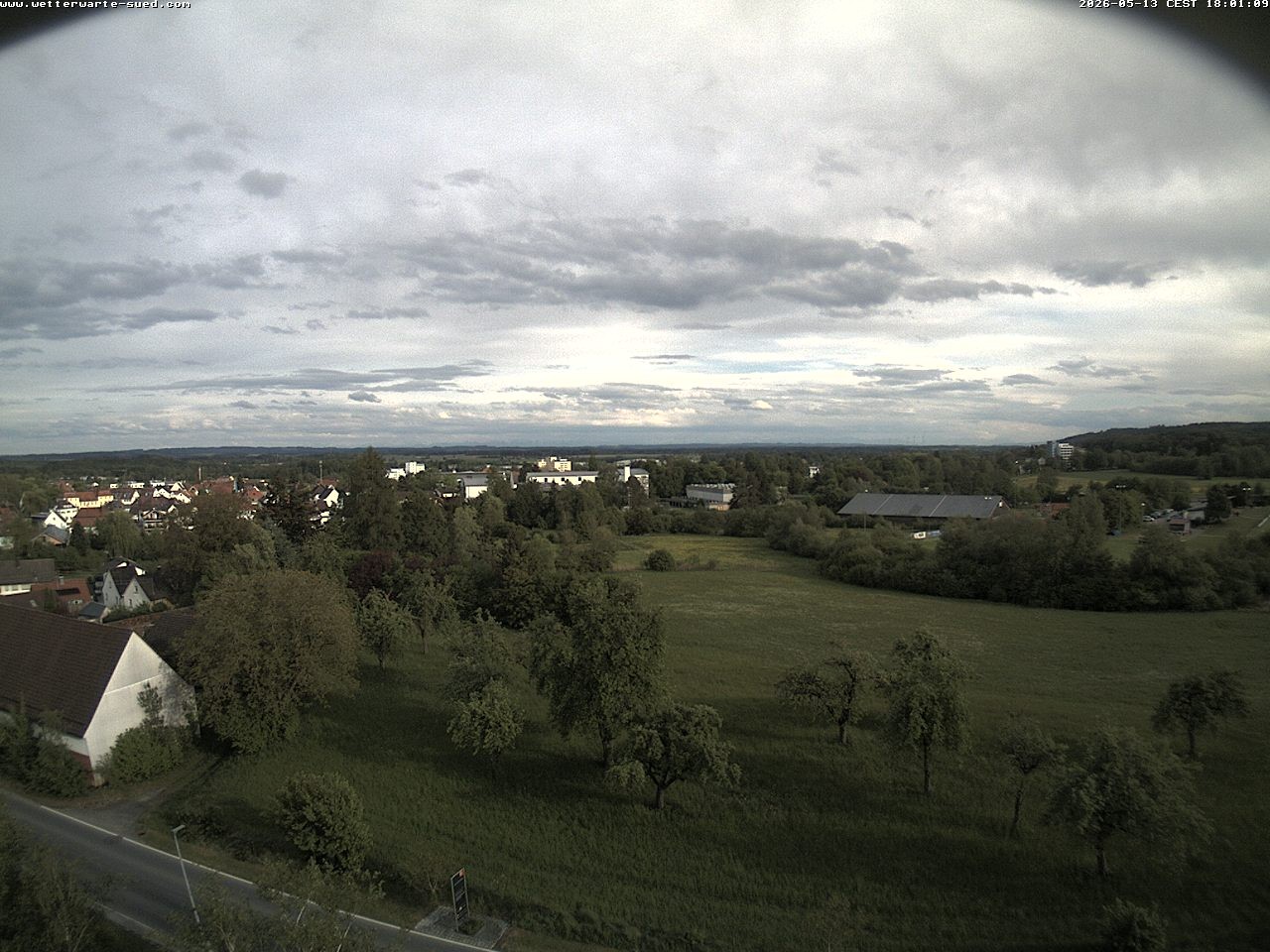 Archiv Foto Webcam Bad Schussenried (Alpenblick)