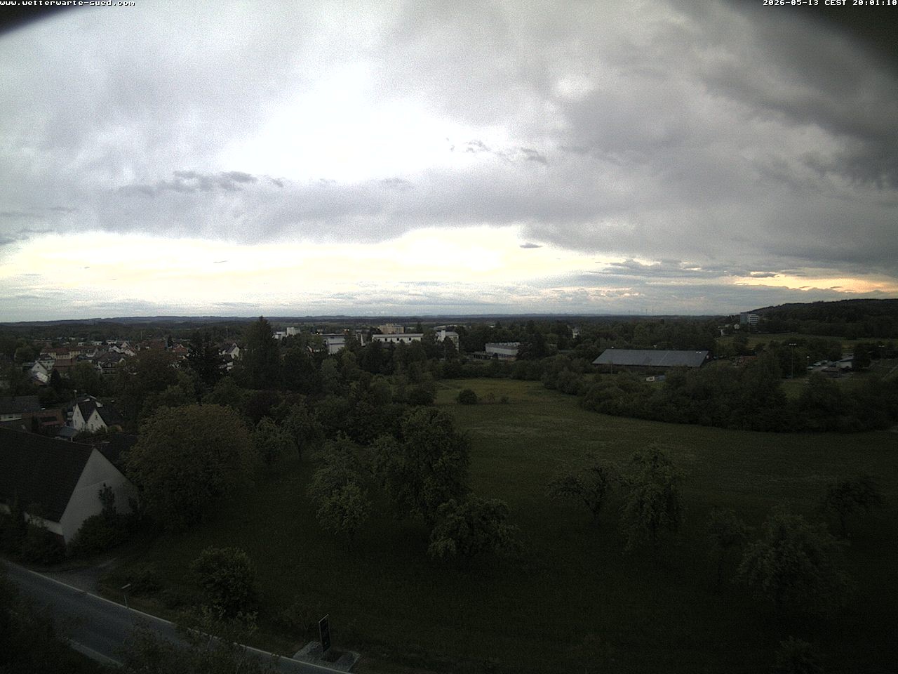 Archiv Foto Webcam Bad Schussenried (Alpenblick)