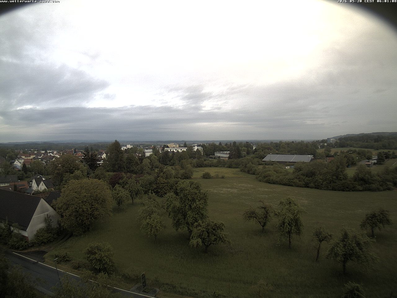 Archiv Foto Webcam Bad Schussenried (Alpenblick)