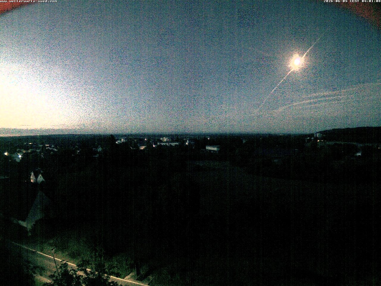 Archiv Foto Webcam Bad Schussenried (Alpenblick)
