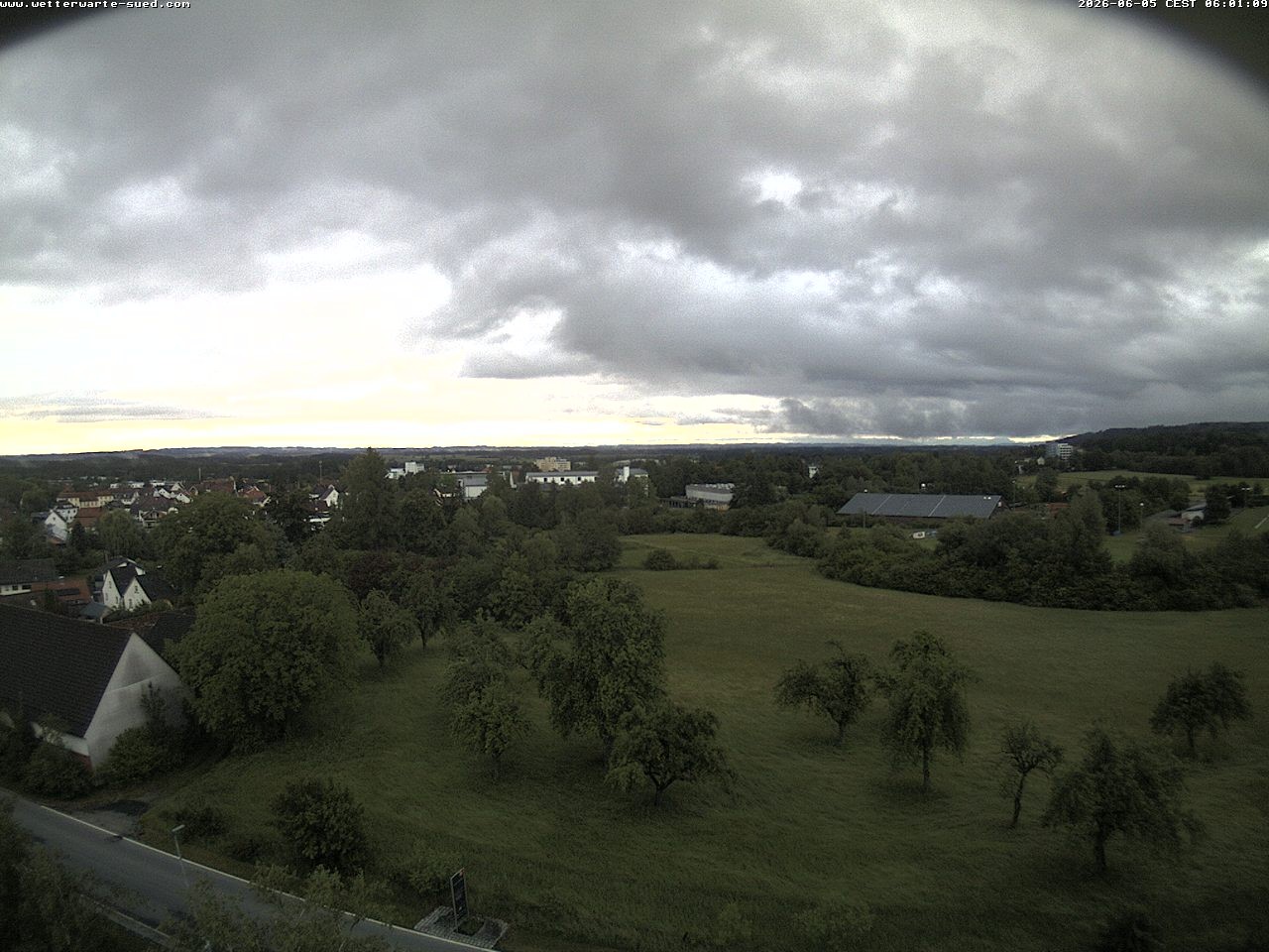Archiv Foto Webcam Bad Schussenried (Alpenblick)