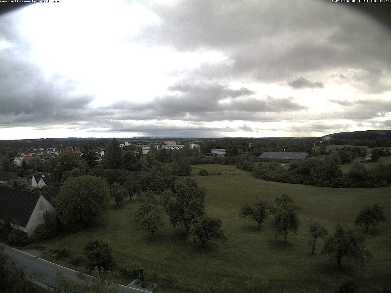 Archiv Foto Webcam Bad Schussenried (Alpenblick)